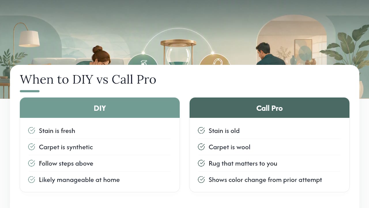 Our Take: When To Grab A Towel And When To Grab The Phone — overview diagram