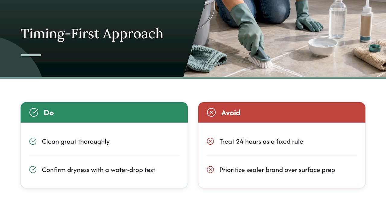 What the timing-first approach gets right, and where it falls short — overview diagram